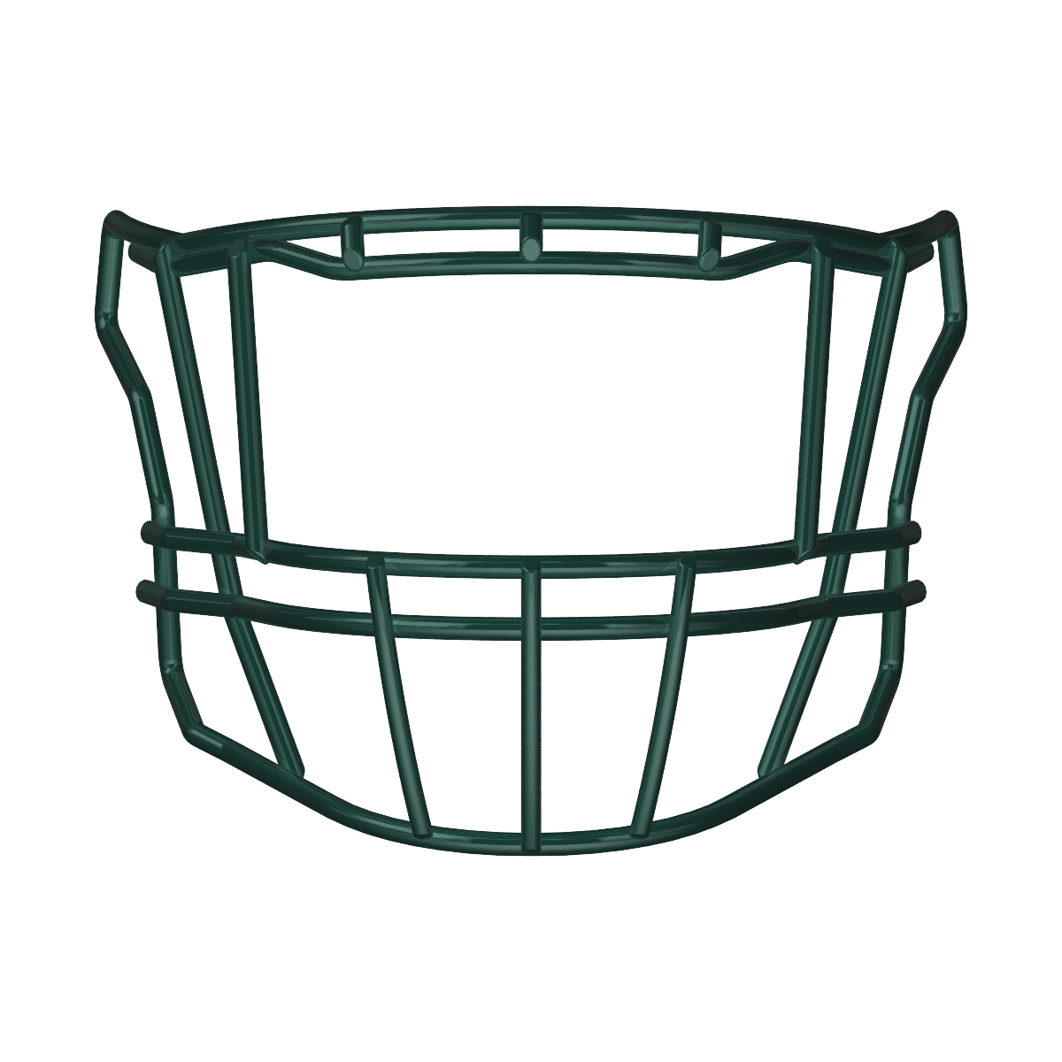 Riddell SF-2EG-II-HD solid color football helmet faceguard compatible with SpeedFlex platform for multiple positions
