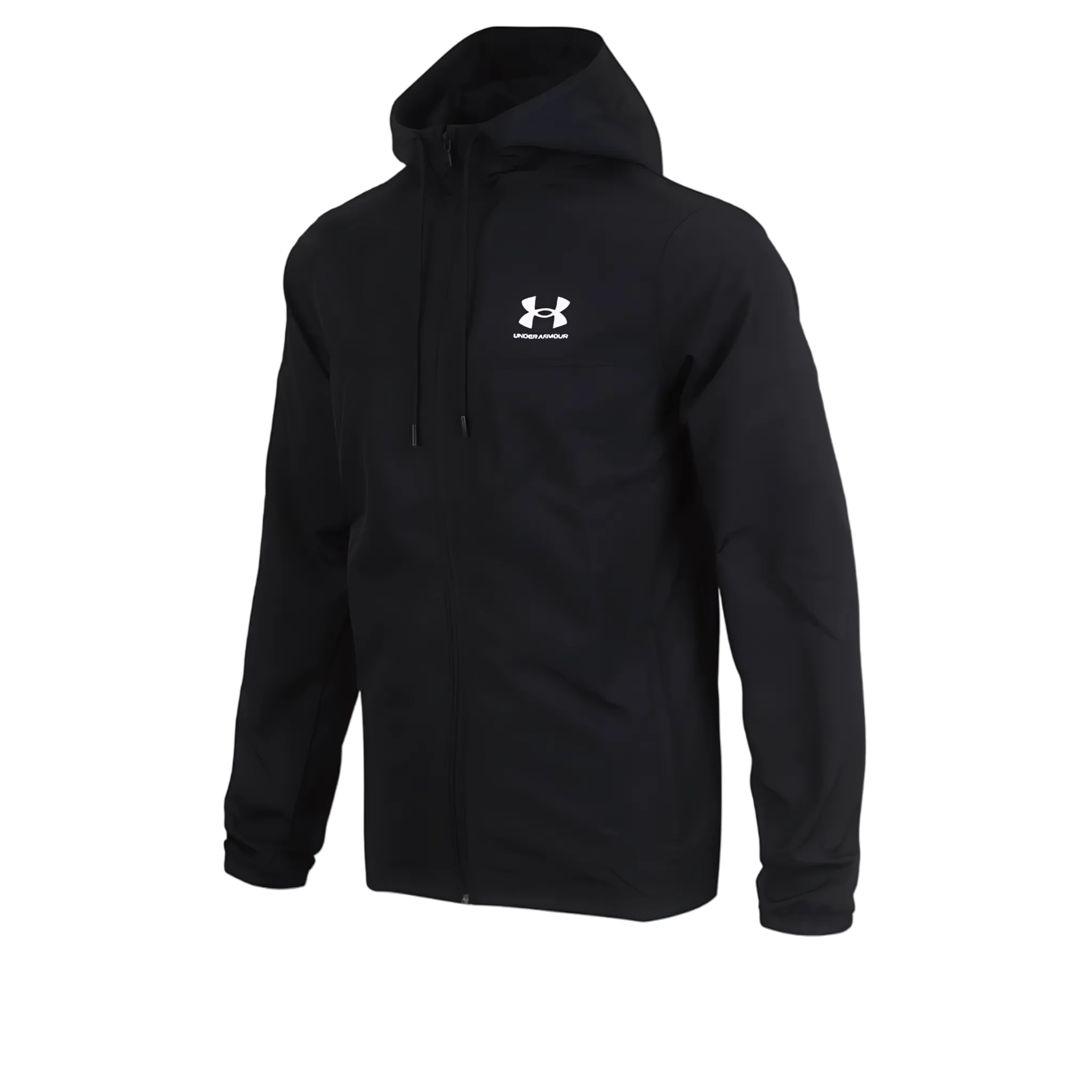 UA Rival Woven Men's Windbreaker - Black, product
