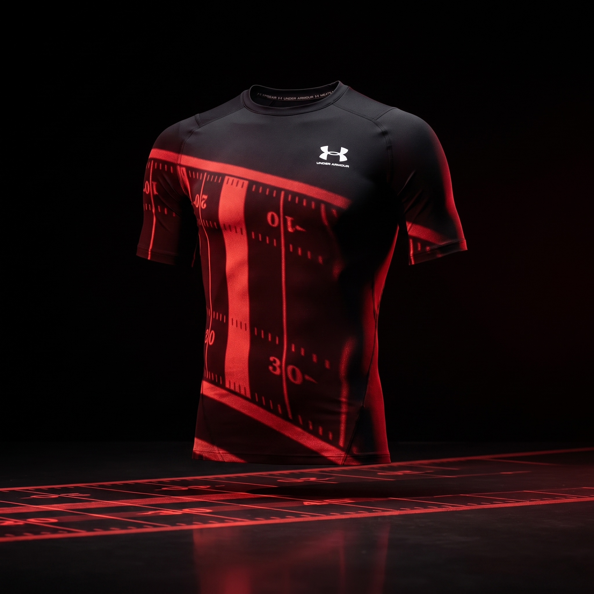 American football clothing and athletic apparel for training and game day