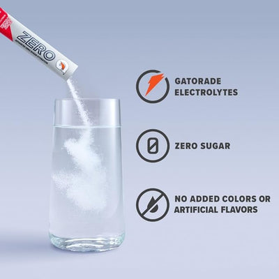 Gatorade G Zero Electrolyte Drink Mix 8-Pack