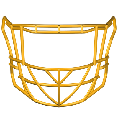 Riddell SF-2EG-TX-HD facemask — angled three-quarter view