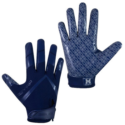 Reyrr Zero gloves in navy blue with grip-enhancing pattern and lightweight breathable design.
