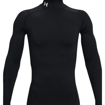 UA Mens Compression Mock Long Sleeve ColdGear — front view