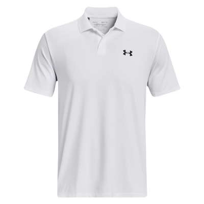 UA Matchplay Mens Polo — front view with button collar