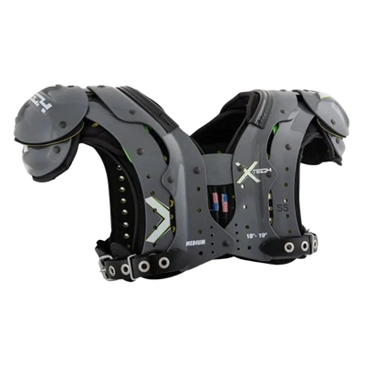 Xtech X2 Super Skill shoulder pads — front view