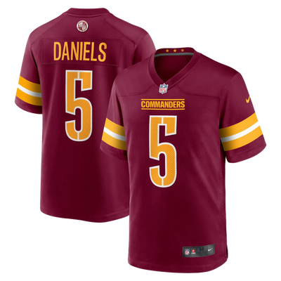 Jayden Daniels Commanders jersey number detail