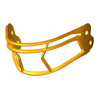 Riddell AXIOM Facemask 2B-HP-S in Green Bay Gold, view 2