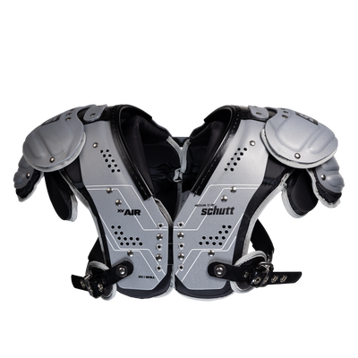 Schutt XV Skill AIR adult football shoulder pads, front view