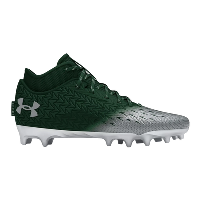 Under Armour Spotlight 4 MC cleats — heel counter detail
