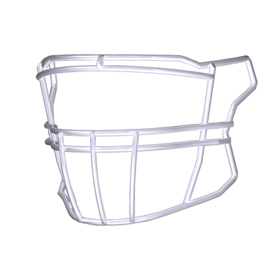 Riddell SF-2BDC football facemask compatible with SpeedFlex platform for linebackers and linemen, solid color design without hardware set